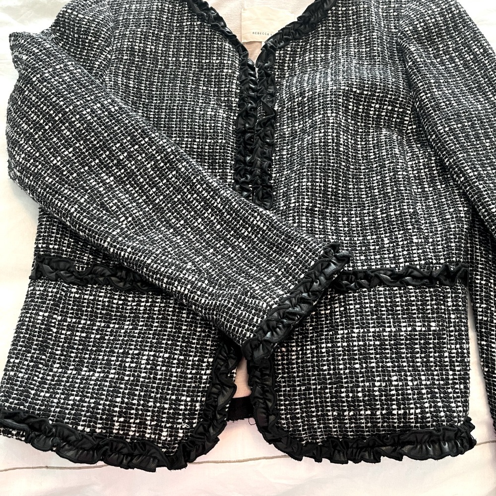 Rebecca Taylor tweed suit jacket